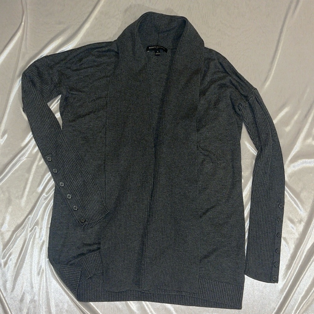 Grey Banana Republic Cardigan